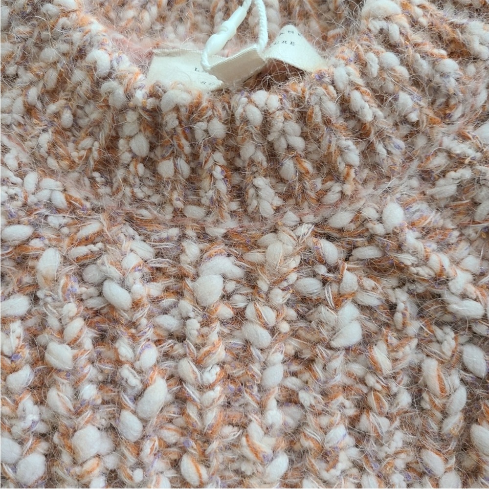 SEZANE Lyra Chunky Knit Jumper / Sweater in Earth / Terre sz S - Picture 8 of 13